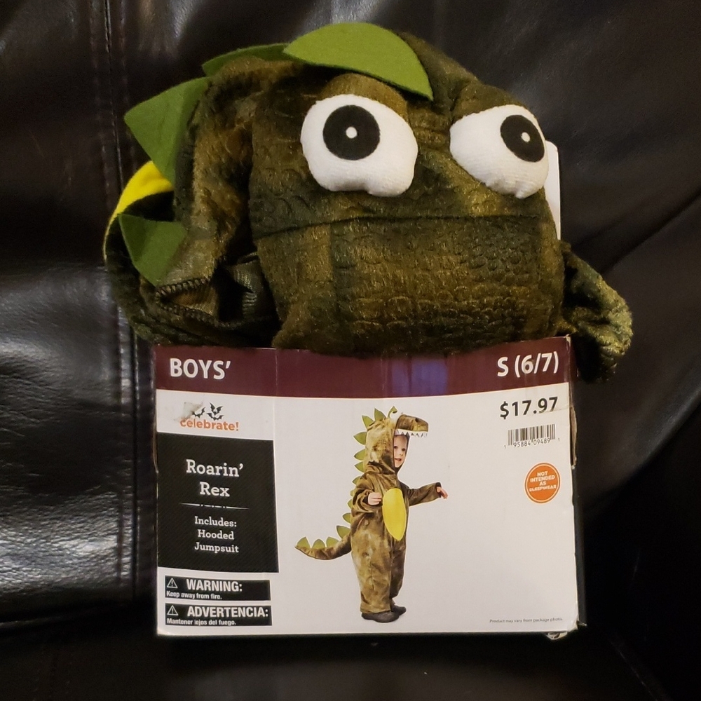 Green Dinosaur Costume for Boys
